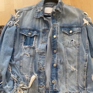 Oversized Jean Jacket!